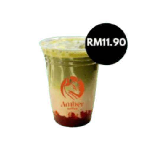 STRAWBERRY MATCHA LATTE